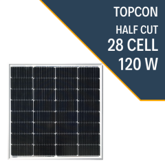 Lexron 120W Half Cut TopCon Güneş Paneli