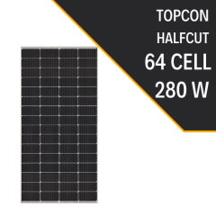 Lexron 280W Half Cut TopCon Güneş  Paneli