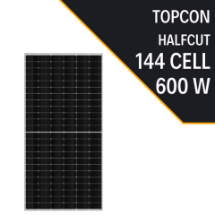 Lexron TopCon 600W Half Cut Güneş Paneli