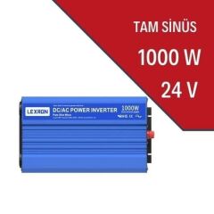 Lexron 1000W-24V Tam  Sinüs İnverter