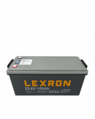 Lexron 100Ah 25.6V Lityum  Batarya