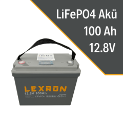 Lexron 100Ah 12.8V Lityum Akü