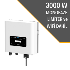 Deye 3Kw On-Grid Monofoz İnverter