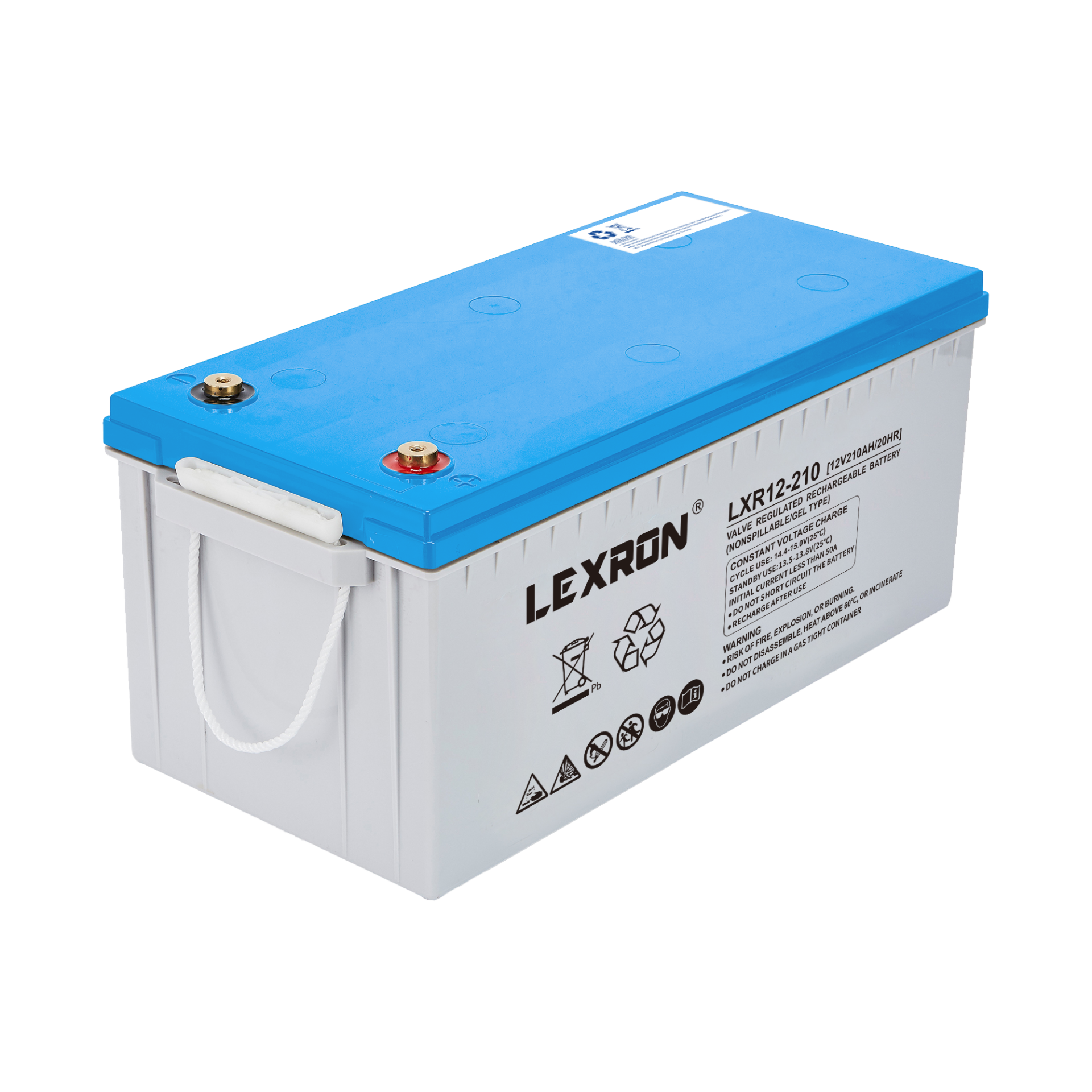 Lexron 210Ah-12V Nano-Karbon Jel Akü