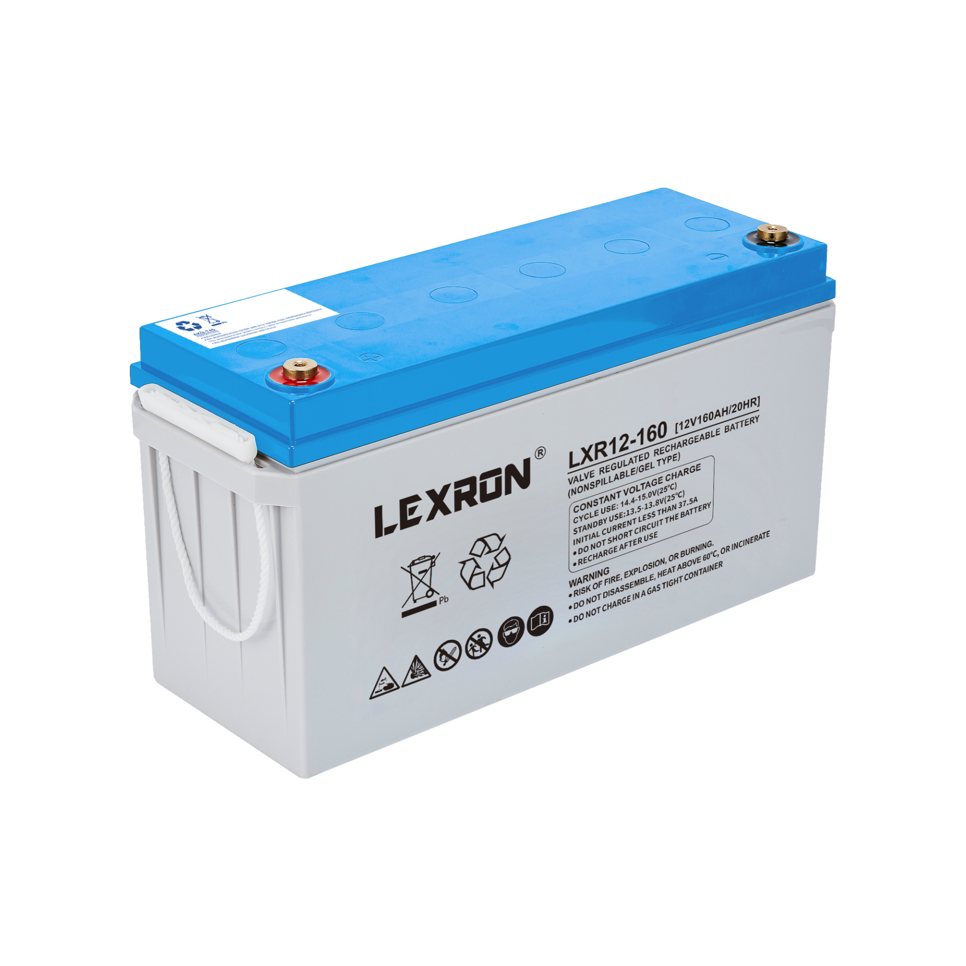 Lexron 160Ah-12V Nano-Karbon Jel Akü
