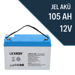 Lexron 105Ah Jel Akü
