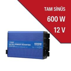 Carspa 600W-12V Tam Sinüs İnverter