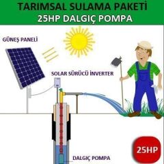 Lexron Tarımsal Sulama Sistemi (25HP DALGIÇ POMPA)