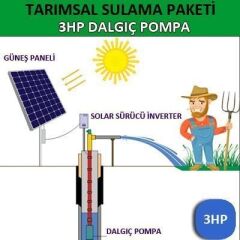 Lexron Tarımsal Sulama Sistemi (3HP DALGIÇ POMPA)