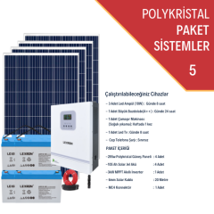 POLYKRİSTALLİ BAĞ EVİ PAKETİ (PAKET 5)