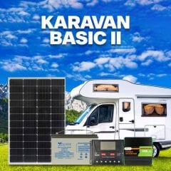 Çekme Karavan Güneş Enerji Paketi 220V Sistem