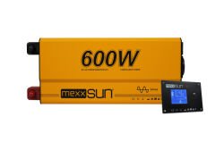 Mexxsun Tam Sinüs UPS (Remote Ekran) 12V 600W İnverter