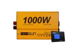 Mexxsun Tam Sinüs UPS (Remote Ekran) 12V 1000W İnverter