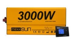 Mexxsun Tam Sinüs UPS (Remote Ekran) 12V 3000W İnverter