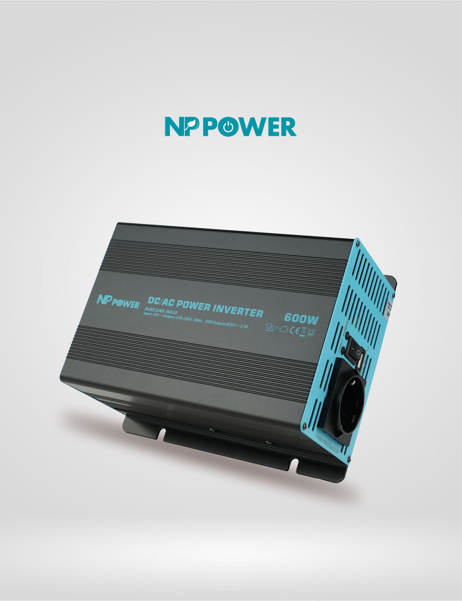 NP Power 12 Volt 600 Watt Tam Sinüs İnverter