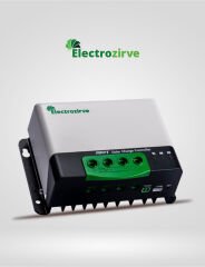 Electrozirve MC 30 Amper Mppt Solar Şarj Kontrol Cihazı 12Volt-24Volt