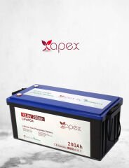 200 Amper Lityum Akü Apex 12.8V Lifepo4