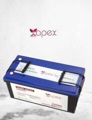 200 Amper Lityum Akü Apex 12.8V Lifepo4