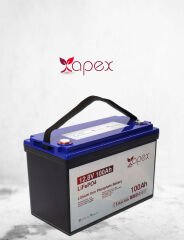 100 Amper Lityum Akü Apex 12.8V Lifepo4