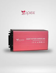 Apex Apx Ac Dc 12 Volt 30 Amper 8 Aşamalı Akü Şarj Cihazı