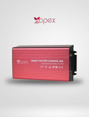 Apex Apx Ac Dc 12 Volt 30 Amper 8 Aşamalı Akü Şarj Cihazı