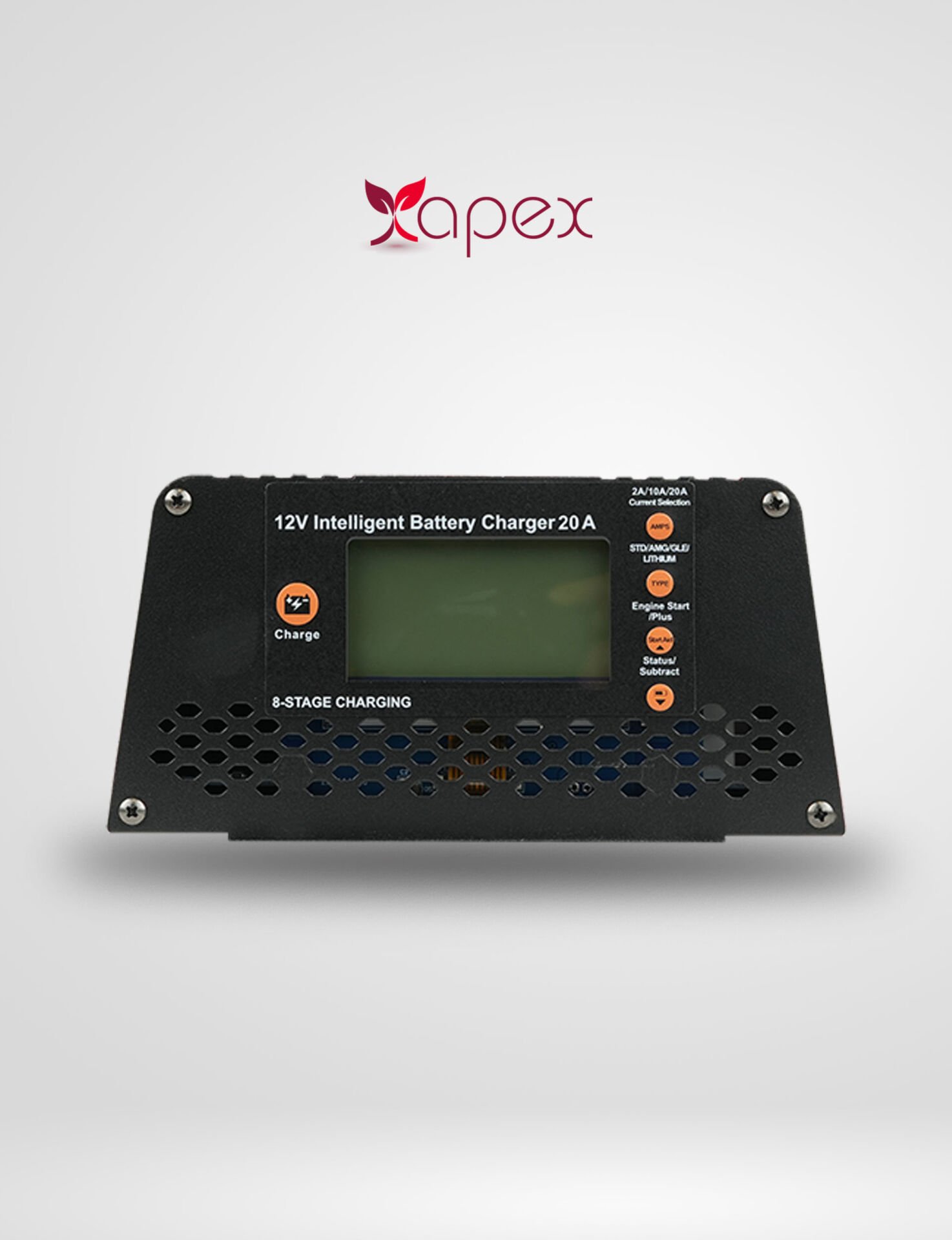 Apex Apx Ac Dc 12 Volt 20 Amper 8 Aşamalı Akü Şarj Cihazı