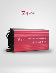 Apex Apx Ac Dc 12 Volt 20 Amper 8 Aşamalı Akü Şarj Cihazı