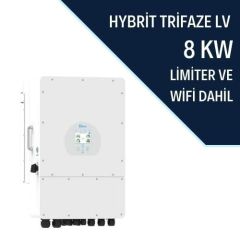 Deye 8KW Hibrirt Trifaze İnverter LV
