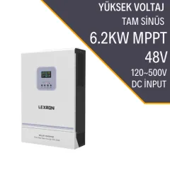 Lexron 6.2Kw HV MPPT Akıllı İnverter 48V